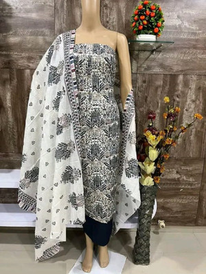 Shree paras creation Pure Cotton Floral Print, Printed Salwar Suit Material