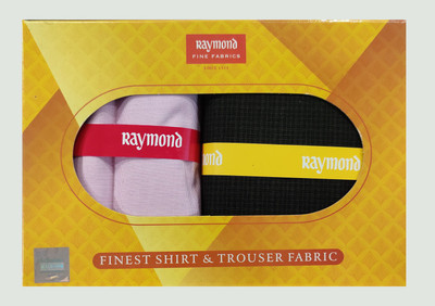 Raymond Cotton Blend Checkered Shirt & Trouser Fabric