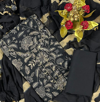 EJS Pure Cotton Printed Salwar Suit Material