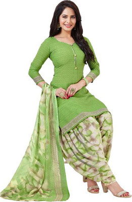 Sarvagny Crepe Paisley Salwar Suit Material