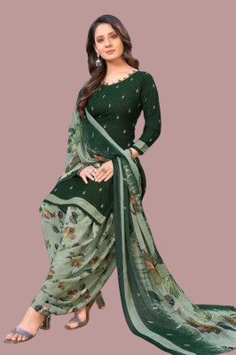 HONEYFASHION SURAT Crepe Printed Salwar Suit Material