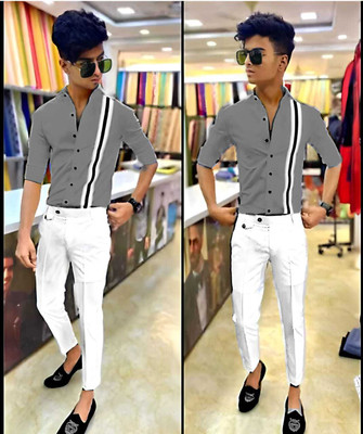Venjberry Polycotton Solid Shirt & Trouser Fabric