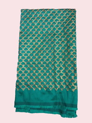 HouseOfCommon Silk Blend Embroidered Blouse Material