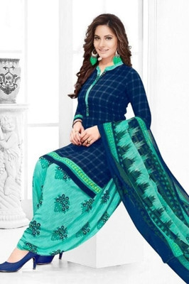 Surat Honeyfashion Crepe Printed Salwar Suit Material