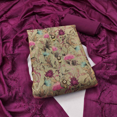 Peachmode Cotton Silk Printed Salwar Suit Material