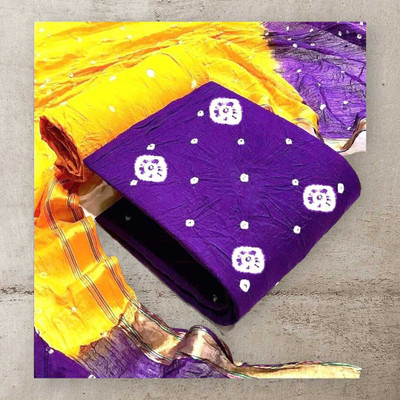 djn creation Pure Cotton Printed Salwar Suit Material