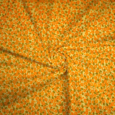 RJF Pure Cotton Floral Print Kurta Fabric