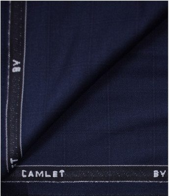 J.Hampstead Viscose Rayon Checkered Trouser Fabric