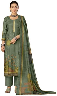 Soul Essence Muslin Embroidered Salwar Suit Material