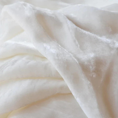 Hometail Velvet Solid Multi-purpose Fabric