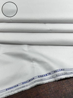 Raymond Cotton Blend Self Design Shirt Fabric