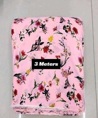 HOC Crepe Printed Kurta Fabric