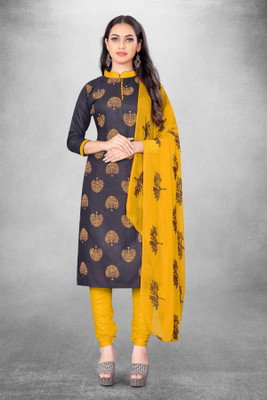 HouseOfCommon Cotton Blend Printed Salwar Suit Material