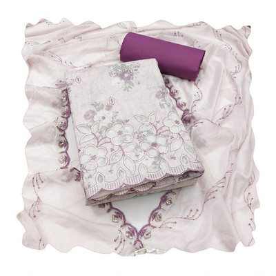 NEGRONI Cotton Silk Floral Print Salwar Suit Material