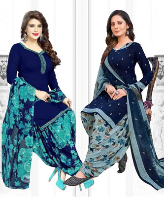 Caoimhe Crepe Printed Salwar Suit Material