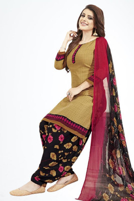 Maiyaash Crepe Printed Salwar Suit Material