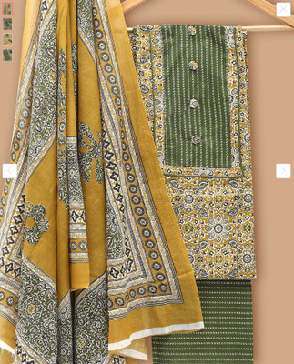 Meghdoot Textiles Pure Cotton Printed Salwar Suit Material