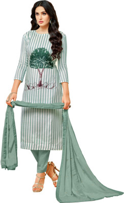 Rajnandini Cotton Blend Printed Salwar Suit Material
