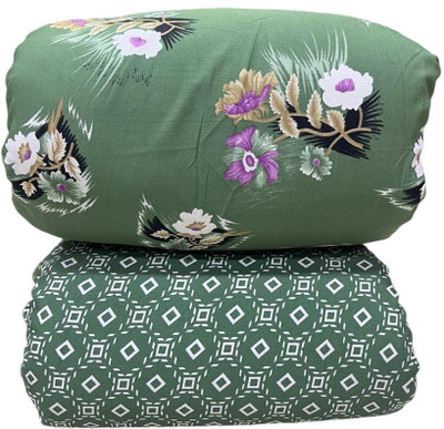 ZIKIGO Crepe Floral Print Kurta & Patiyala Material