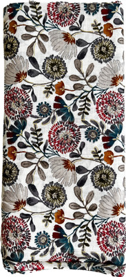 Avante Pure Cotton Floral Print Multipurpose Running Fabric
