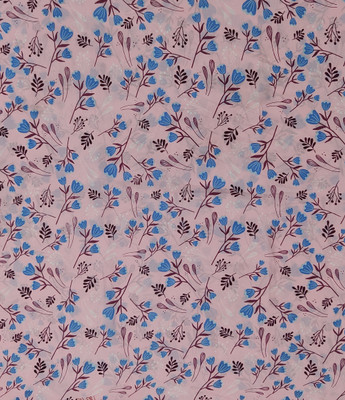 UNIQUE ENTERPRISE Crepe Solid, Printed Kurta Fabric