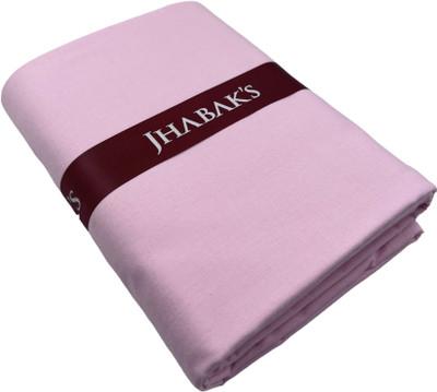 JHABAK'S Cotton Blend Solid Shirt Fabric