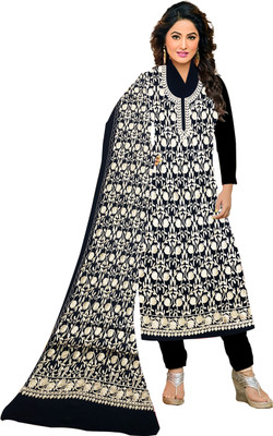 Amrit Trading Co Wool Embroidered Salwar Suit Material