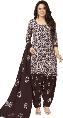 Miraan Cotton Blend Printed Salwar Suit Material