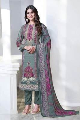 Dariya Fashion Crepe Printed Salwar Suit Material