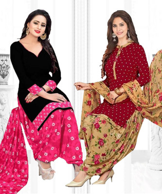 Caoimhe Crepe Printed Salwar Suit Material