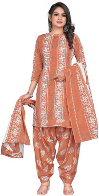 Rajnandini Cotton Blend Printed Salwar Suit Material