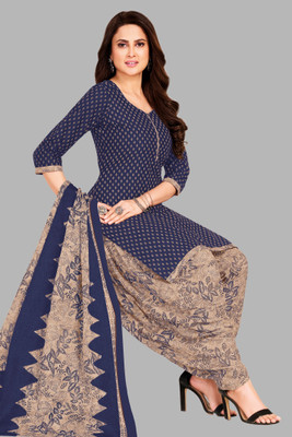 SHREE JEENMATA COLLECTION Printed Kurta, Patiala & Dupatta Set