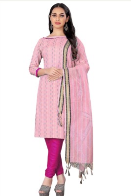 Aika Pure Cotton Striped Salwar Suit Material