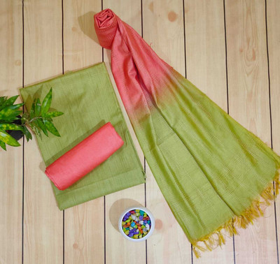 Aamir Fashion Textile Cotton Silk Self Design Kurta & Churidar Material