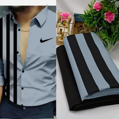 tmcretion Polycotton Striped Shirt & Trouser Fabric