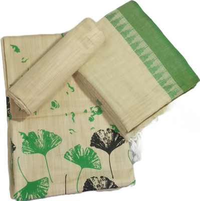 HAIDER ALI AND SONS Cotton Blend Floral Print Salwar Suit Material