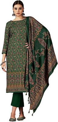 HouseOfCommon Wool Printed Salwar Suit Material