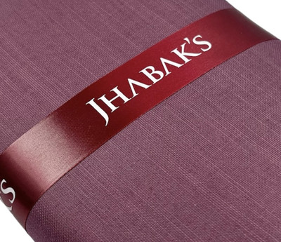 JHABAK'S Pure Cotton Solid Shirt Fabric