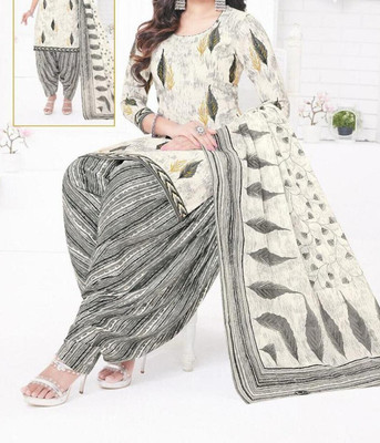 Amazia Crepe Printed Salwar Suit Material
