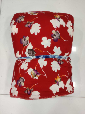 HIGHLANDING Crepe Printed Kurta Fabric