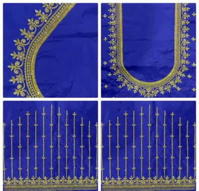 MAYRAAFASHION Cotton Silk Embroidered Blouse Material