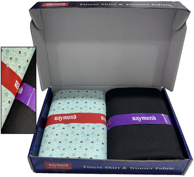 Raymond Cotton Blend Solid Shirt & Trouser Fabric