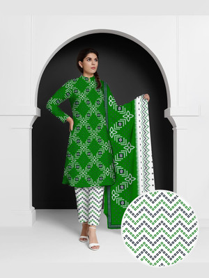 FlexFeb Viscose Rayon Printed Salwar Suit Material