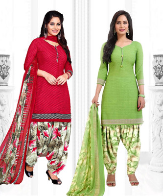 Caoimhe Crepe Printed Salwar Suit Material
