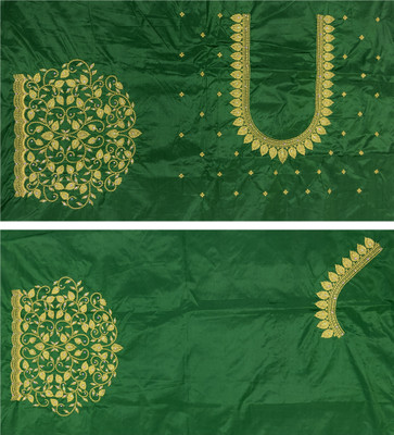VLIPCARTZ Cotton Silk Embroidered, Embellished Blouse Material