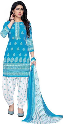 THIRA Crepe Printed Salwar Suit Material