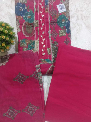 NEWZEN Cotton Blend Printed Salwar Suit Material