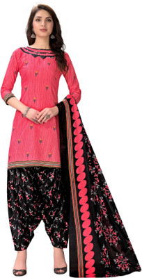 Rajnandini Cotton Blend Printed Salwar Suit Material