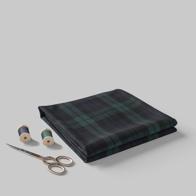 HouseOfCommon Pure Cotton Checkered Shirt Fabric