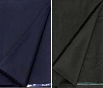 KUNDAN SULZ GWALIOR Polycotton Solid Trouser Fabric